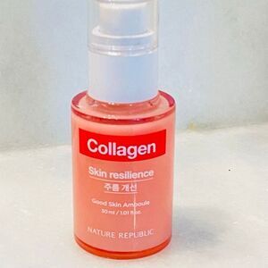 NWOT Nature Republic Korean Skin Resilience Good Skin Collagen Ampoule Skincare